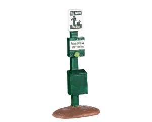 DogparkstationkerstfiguurLEMAX-Lemax