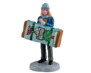 Insta-tree4x10x13cmKerstdorpLEMAX-Lemax