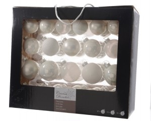 Kerstballenmixglas42stukswinterwitKSD-Ksd