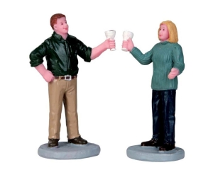 KerstfiguurAfinevintagesetof2LEMAX-Lemax