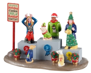 CanineholidaysweatercontestkerstfiguurLEMAX-Lemax