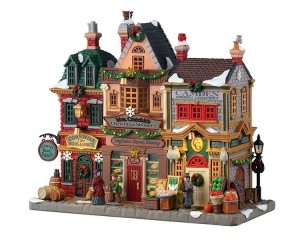 MrsCratchitsChristmasShoppes16x30x27cmKerstdorpLEMAX-Lemax