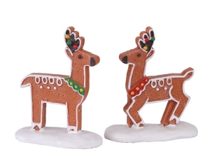DeerDelightsSetOf2KerstLEMAX-Lemax