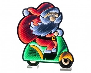 Infinityverlichtingkerstmanopscootermulti501LEDLumineo-Lumineo