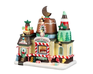 TheMerryMintSweetShop18x26x27cmKerstdorpLEMAX-Lemax