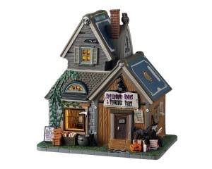 HalloweenminiatuurSpellboundBooksTerribleTales18x24x26cm-Lemax