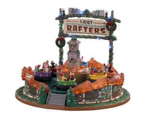 Lostrafterswith45vadaptorkerstfiguurLEMAX-Lemax