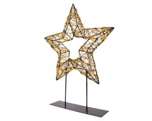 Classicwarm500Micro-LEDverlichtestertafellampzwart38x47cmLumineo-Lumineo