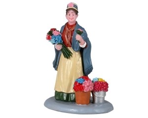 FlowersellerkerstfiguurLEMAX-Lemax