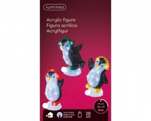 LEDpinguinl95b13h21cmkoelwita3kerst-Lumineo