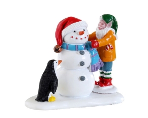BuildingASnowmanKerst-Lemax