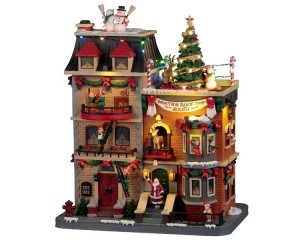 SantaSRooftopBashWith45VAdaptorKerst-Lemax