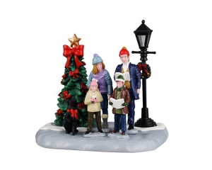 KerstdorpminiatuurFamilyCaroling11x12x12cm-Lemax