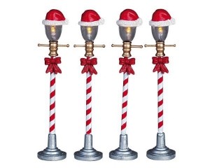 Santahatstreetlamp-Lemax