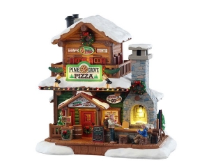 KerstdorpminiatuurPineGrovePizza19x26x27cm-Lemax