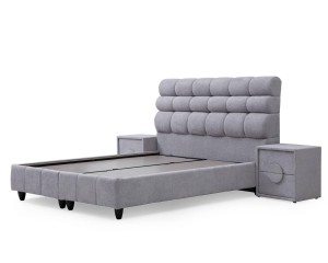 BoxspringBiobeddmetopbergruimte140x200cmSKYBEDD