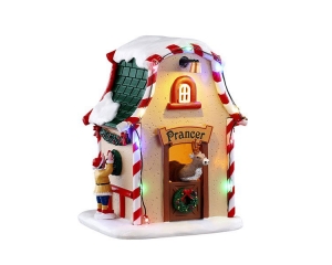 KerstdorpminiatuurPrancersDen13x14x18cm-Lemax