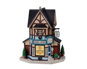 HendronPartnersBarristers14x22x24cmKersthuisje-Lemax