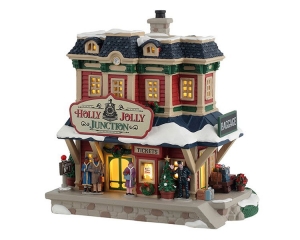 KerstdorpminiatuurHollyJollyJunction14x26x25cm-Lemax