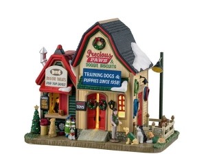 KerstdorpminiatuurPreciousPawsDoggieBiscuits13x23x23cm-Lemax