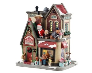 KerstdorpminiatuurThePetClothier15x24x23cm-Lemax