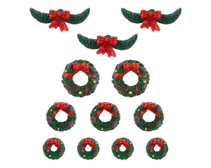 Garlandandwreathssetof12-Lemax