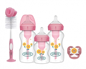 DrBrownsOptionsAnti-colicRozeBredeHalsGiftSet