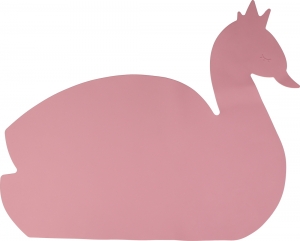 TrycoSwanDustyRoseSiliconenPlacemat