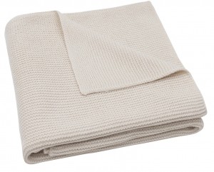 JolleinBasicKnitOatmeal100x150cmLedikantdeken