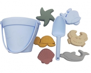 Dutsi-SiliconenStrandspeelgoedset-Lichtblauw