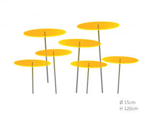 7stuksZonnevangersGeelmedium120x15cmCazadorDelSol-Cazadordelsol