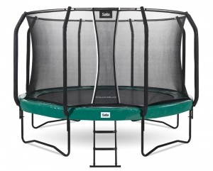 SaltaFirstClassTrampolinemetVeiligheidsnet-427cm-Groen
