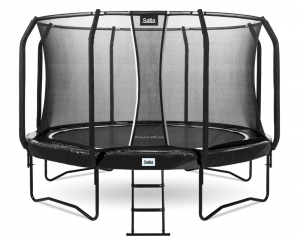 SaltaFirstClassTrampolinemetVeiligheidsnet-251cm-Zwart