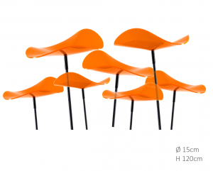 7stuksZonnevangersLucyOranjemedium120x15cmCazadorDelSol-Cazadordelsol