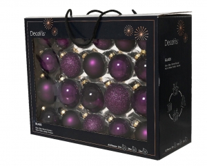 Glazenkerstballeninkoffervijg42stDecoris-Decoris