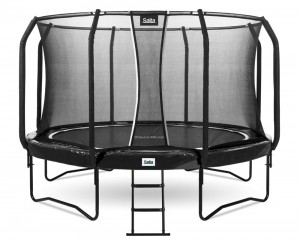 SaltaFirstClassTrampolinemetVeiligheidsnet-305cm-Zwart