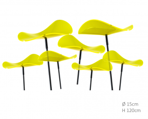 7stuksZonnevangersLucyCitroengeelmedium120x15cmCazadorDelSol-Cazadordelsol