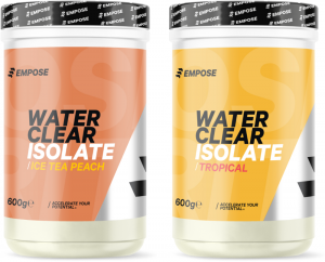 EmposeNutritionWaterClearIsolate-EiwitPoeder-ProteinCombi-Deal-IceTeaPeachTropical
