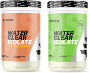 EmposeNutritionWaterClearIsolate-EiwitPoeder-ProteinCombi-Deal-IceTeaPeachPear