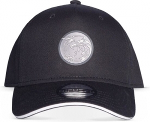 TheWitcher-GeraltOfRiviasCoinVerstelbarepet-Zwart-Cap