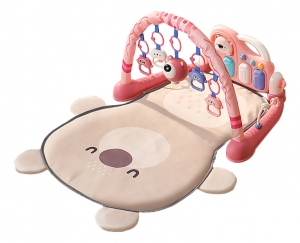 EcoToysCuteBearRozeMultifunctioneelSpeelkleedmetSpeelboogHC670920