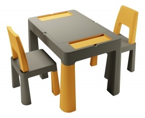 TeggiGraphiteMustardMultifun3-in-1TafelmetTweeStoeltjesTI-011-172