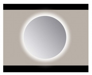 SanicareQ-mirrorsspiegelrond120cmPPgeslepenrondomAmbianceWarmWhiteledsmetsensor