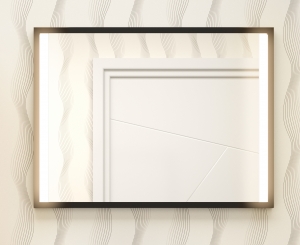 MueblesDavinci120x60cmspiegelmetverlichtingenzwartframe