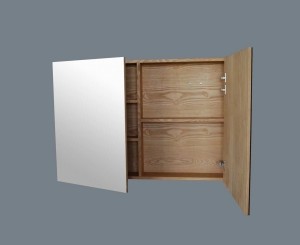 LambiniDesignsWoodspiegelkastEiken120cm