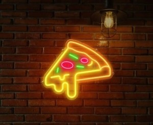 LEDNeonVerlichtingBordPizzaInclAdapter70x81cm