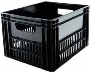 FietskratKunststof-Zwart-40Liter