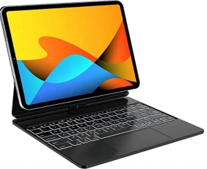 iPadPro1292018202020212022BluetoothMagnetischToetsenbordDraaibaarZwart