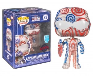 MarvelPOPArtSeriesVinylFigureCaptainAmerica9cm