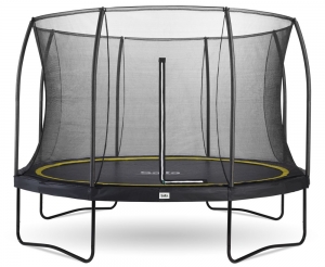 SaltaComfortEditionTrampolinemetVeiligheidsnet-366cm-Zwart